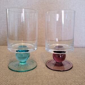 WATERFORD Crystal Marquis RODONO water goblet glasses 12 ounce
